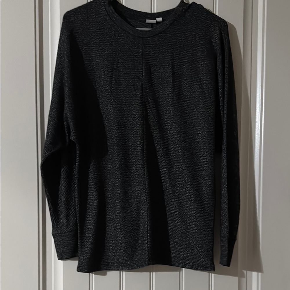 GAP oversized Black Long Sleeve Shirt